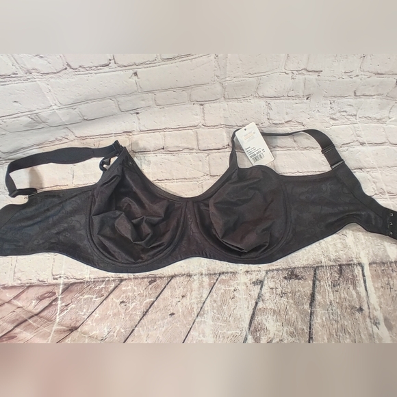 Anita NWT Maternity Black Underwire Nursing Bra 42 H - Picture 8 of 11